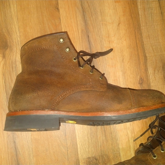 Trask Brown Leather Boots - Picture 6 of 10